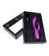 V9 RECHARGEABLE TAPPING VIBRATOR PURPLE