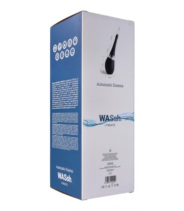 ENEMA LIMPIEZA ANAL NEGRA USB 300 ML