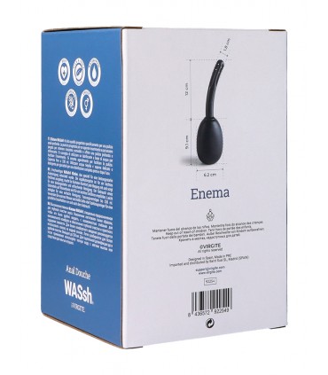 ENEMA ANAL REINIGUNGSÖFFNUNGEN SCHWARZ 150 ML