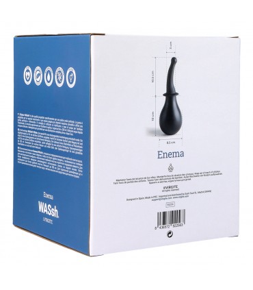 ENEMA LIMPIEZA ANAL CURVA NEGRA 280 ML