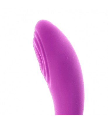 RECHARGEABLE TAPPING VIBRATOR V8 PURPLE