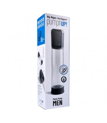 SCHWARZE USB-AUTOMATISCHE PENISPUMPE