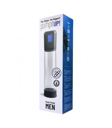 POMPA PER PENE AUTOMATICA CON VISUALIZZATORE USB NERO