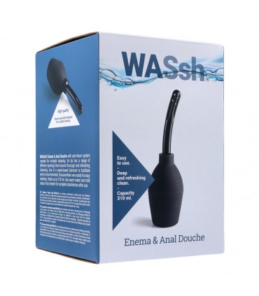 ENEMA LIMPIEZA ANAL NEGRA 310 ML