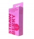 STRAWBERRY CONDOMS 53 MM 12 UNITS