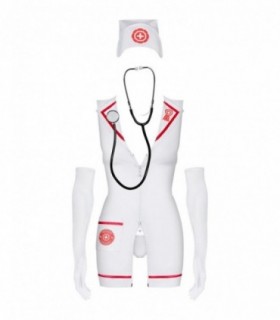 EMERGENCY DRESS + STETHOSCOPE S/M