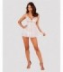 HEAVENLLY BABYDOLL & THONG  M/L