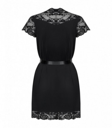810-PEI-1 PEIGNOIR NERO L/XL