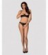 LETICA 2-PCS CUPLESS SET BLACK  S/M