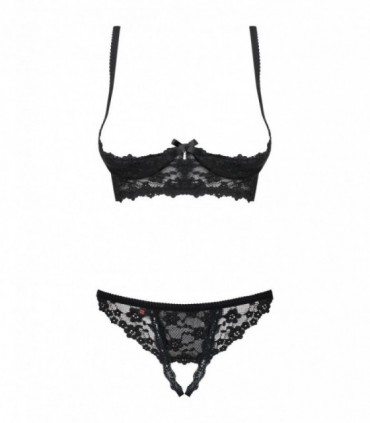 LETICA 2-TEILIGES KÖRPERLOSES SET SCHWARZ L/XL