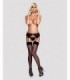 S800 STOCKINGS BLACK L/XL