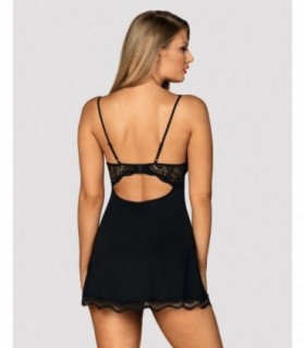 LUVAE BABYDOLL & THONG BLACK S/M