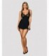 LUVAE BABYDOLL & THONG BLACK     S/M