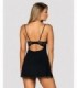 LUVAE BABYDOLL & THONG BLACK   L/XL