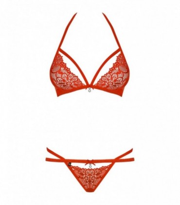 838-SET-3 2-PCS SET RED  S/M