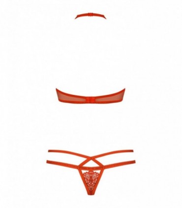 838-SET-3 2-PCS SET RED  S/M