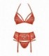 838-SEG-3 SET 3 PZ ROSSO S/M