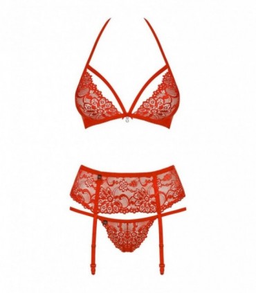 838-SEG-3 3-PCS SET RED L/XL