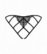 MIAMOR CROTCHLESS PANTIES BLACK  S/M