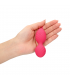 VIBRATING EGG WITH REMOTE CONTROL SILICONE STRAWBERRY