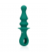 PAWN STRIATED GREEN SILICONE ANAL VIBRATOR