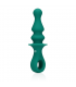 VIBRADOR ANAL SILICONA PAWN ESTRÍADO VERDE