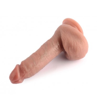 REALISTIC PENIS DOUBLE DENSITY SILICONE FLESH 18.3 CM