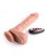 PENE IN SILICONE A DOPPIA DENSITÀ SU E GIÙ CON FLESH CONTROL 20'8 CM