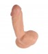 REALISTIC FLESH PENIS 21.6 CM