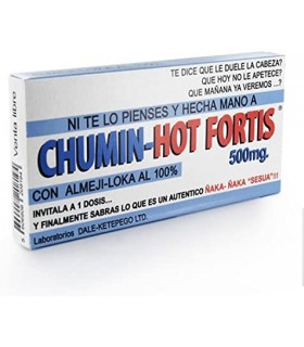 CHUMIN-HOT FORTIS CANDY BOX SPANISH