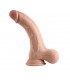 REALISTIC PENIS SLIDING DOUBLE DENSITY FLESH 22'86 CM