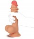 REALISTISCHER PENIS-GLEITER, FLEISCH DOPPELTER DICHTE, 17'8 CM