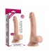 REALISTIC PENIS SLIDING DOUBLE DENSITY FLESH 17'8 CM