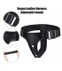 BLACK MAGIC DOUBLE STRAP-ON HARNESS W/ VIBRATION 17'8 CM BLACK