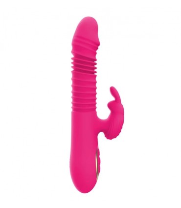 VIBRATORE A SPINTA CONIGLIO ROSA