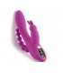 VIBRADOR TRIPLE PLEASURE MORADO