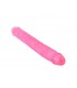 PENE REALISTICO GELATINE DI CRISTALLO ROSA 30,5 CM