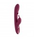 VIBRATOR WITH SUCTION GREEDY GIRL BURGUNDY