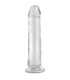 REALISTIC PENIS CRYSTAL JELLIES CLEAR 21.6 CM