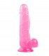 PENE REALÍSTICO CRYSTAL JELLIES ROSA 20 CM