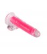 PENE REALISTICO FOSFORESCENTE ROSA 20 CM