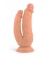 PENE REALÍSTICO DOBLE PENETRACIÓN FLESH 21 CM