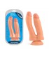 REALISTIC PENIS DOUBLE PENETRATION FLESH 18.5 CM