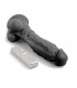 MR RUDE BUZZER SCHWARZER VIBRATOR PENIS 25'4 CM