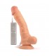 PENE VIBRADOR MR RUDE BUZZER FLESH 25'4 CM