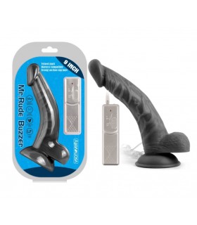 MR RUDE BUZZER SCHWARZER VIBRATOR PENIS 22'86 CM