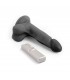 PENE VIBRADOR MR RUDE BUZZER NEGRO 21 CM