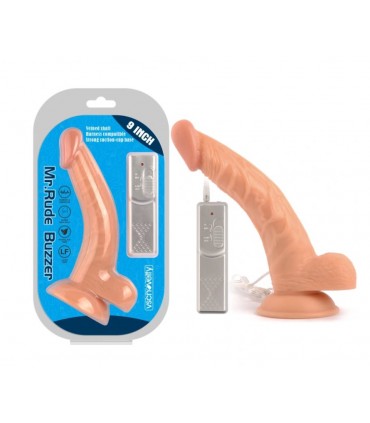 MR RUDE BUZZER FLESH VIBRIERENDER PENIS 22'86 CM