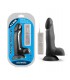 MR RUDE BUZZER BLACK VIBRATOR PENIS 21 CM