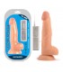 PENE VIBRADOR MR RUDE BUZZER FLESH 22 CM